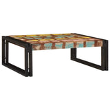 Bathroom Shelf Multicolour 65 x 50 x 23 cm Solid Reclaimed Wood 4102756