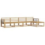 Outdoor Sofa Set 5 pcs White 329 x 162.5 x 73 cm 3386313