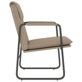 Lounge Chair Cappuccino 55x64x80 cm Faux Leather 351365