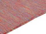 Outdoor Flatweave Rug 120x170 cm Red 340823