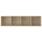 Book Cabinet/TV Cabinet Sonoma Oak 36x30x143 cm Engineered Wood 800147