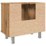 Bathroom Cabinet Artisan Oak 60x32x53.5 cm Engineered Wood 856145