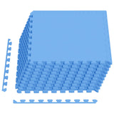 Floor Mats 40 pcs Blue 14.4 m EVA Foam 42040740