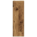 5 Piece TV Cabinet Set Wall-mounted Old Wood Engineered Wood 3328997