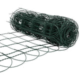 Garden Border Fence Powder-coated Iron 25x0.65 m 141074