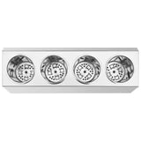 Cutlery Holder 4 Grids Rectangular Stainless Steel 51227