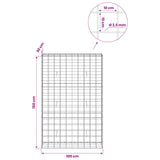 Gabion with 3.5 mm Wire and 10x10 cm Mesh 100x30x150 cm 3463220