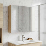 Bathroom Mirror Cabinet Sonoma Oak 63.5 x 15.5 x 60.5 cm 889249