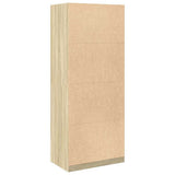 Wardrobe Sonoma Oak 80x50x200 cm Engineered Wood 3307749