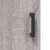 Wall Mounted Cabinet Grey Sonoma 69.5x34x90 cm 828426