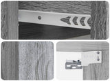 Wall-Mounted Bedside Cabinet 2 pcs Grey Sonoma Engineered Wood 898118