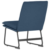 Lounge Chair Blue 52x75x76 cm Fabric 351319