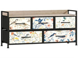 5-Drawer Chest of Drawers - White T3398P377814