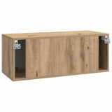 Wall-Mounted TV Cabinet Artisan Oak 78.5 x 31 x 30 cm 898554