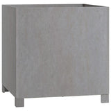 Planter with Legs Rusty 50x50x50 cm Corten Steel 823682