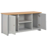283740 TV Cabinet Grey 120x39x58 cm