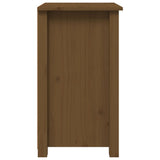 ZNTS Bedside Cabinets 2 pcs Honey Brown 40x35x61.5 cm Solid Wood Pine 813706