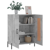 Sideboard Concrete Grey 69.5x34x90 cm Engineered Wood 830208