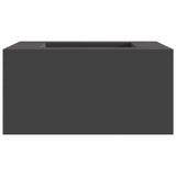 Fire Pit Black 80 x 80 x 40 cm Steel 858920