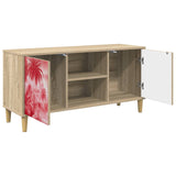 TV Cabinet AACHEN 102 x 33 x 50 cm Sonoma Engineered Wood 8007046
