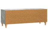 TV Cabinet Concrete Grey 102 x 34.5 x 50 cm Engineered Wood 894238