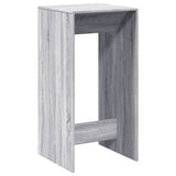Bar Table Grey Sonoma 51x50x103,5 cm Engineered Wood 854423