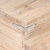 Chest 40x40x40 cm Solid Acacia Wood 289640