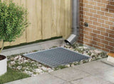 Grating Silver 50 x 50 x 2 cm Hot-Dip Galvanised Steel 42018655