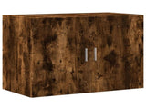 Highboard Smoked Oak 80x42.5x249 cm Engineered Wood 3281368