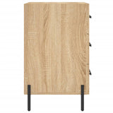 Bedside Cabinet Sonoma Oak 40x40x66 cm Engineered Wood 827671