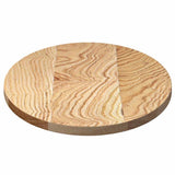 Table Top 80x40x2 cm Solid Wood Oak Oval 4009037