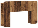 Headboard Cabinet with Storage Old Wood Engineered Wood 8001199