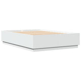 Bed Frame without Mattress White 160x200 cm 3209688