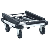 Foldable Transport Trolley 150 kg Aluminium Sliver 146448