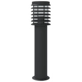 Outdoor Floor Lamp Black 60 cm Stainless Steel 4006361