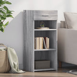 Sideboard Grey Sonoma 40x42.5x93 cm Engineered Wood 846318