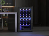 32 Bottle Dual Zone 5-18&degC Wine Fridge - Black T3398P342273