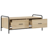 Coffee Table Sonoma Oak 99.5 x 49 x 41 cm Engineered Wood 8013609