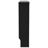 Radiator Cover Black 112x19x81.5 cm MDF 288192