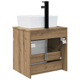 Wall-mounted Sink Vanity Artisan Oak 49 x 41 x 63 cm 890591
