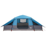 Family Tent with Rainfly Water-resistant 10-Person Blue 42042199