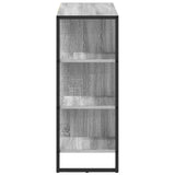 Side Cabinet Grey Sonoma 96.5 x 30 x 75 cm Engineered Wood 886615