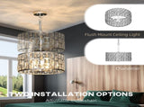 72 Glass Crystallite Chandelier - Silver-Tone T3398P425246