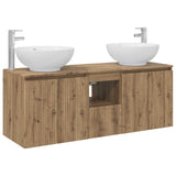 Bathroom Cabinet Set 3 pcs Artisan Oak 49.5 x 44.5 x 65 cm 3405706