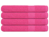 Sauna Towels "FROGN" 4 pcs Pink 80x200 cm 360 gsm 137056