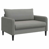 XXL Armchair Dark Grey Velvet 42043560