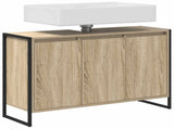 Bathroom Cabinet Sonoma 90 x 30 x 60 cm Engineered Wood 886481