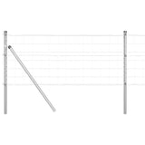 Outdoor Euro Fence Ground Fix 25 x 0.4 m Galvanised Steel Mesh 3350508