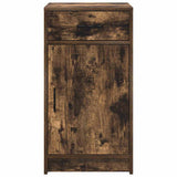 Sideboard Smoked Oak 40 x 40.5 x 75 cm Engineered wood 865068