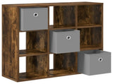 Sideboard with Drawer Smoked Oak 73.5 x 24 x 69.5 cm 8000480
